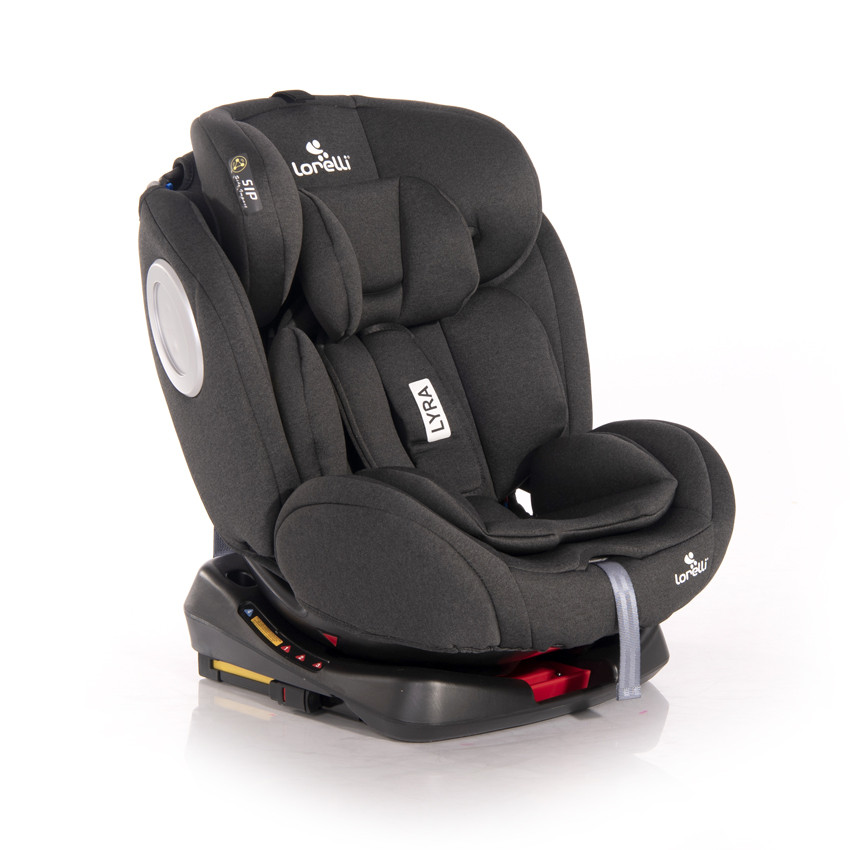 

Автокресло Lyra Isofix 0-36 kg Black от рождения до 12 лет