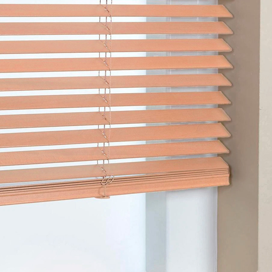 

Жалюзи деревянные горизонтальные 40x160 cм 25 мм кленовый Sundeco
