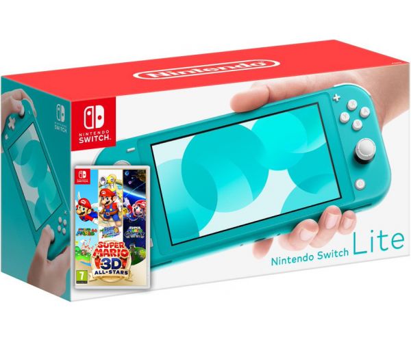 

Nintendo Switch Lite Gray + Игра Super Mario 3D All-Stars