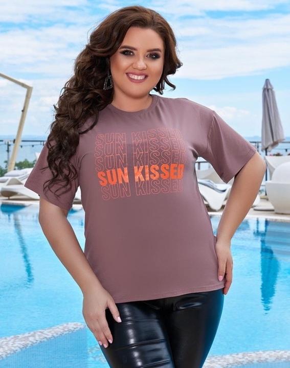 

Футболка G&M k-70479 sale - Размер цвет капучино, Футболка G&M k-70479 sale 48-50 Размер цвет капучино