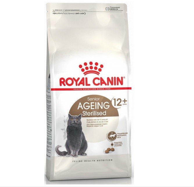 

Сухой корм Royal Canin Sterilised Ageing 12+ для стерилизованных котов от 12 лет 2 кг