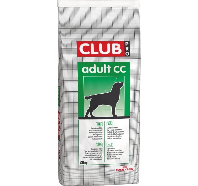 Сухой корм Royal Canin Club Pro Adult CС для собак с нормальной активностью 20 кг