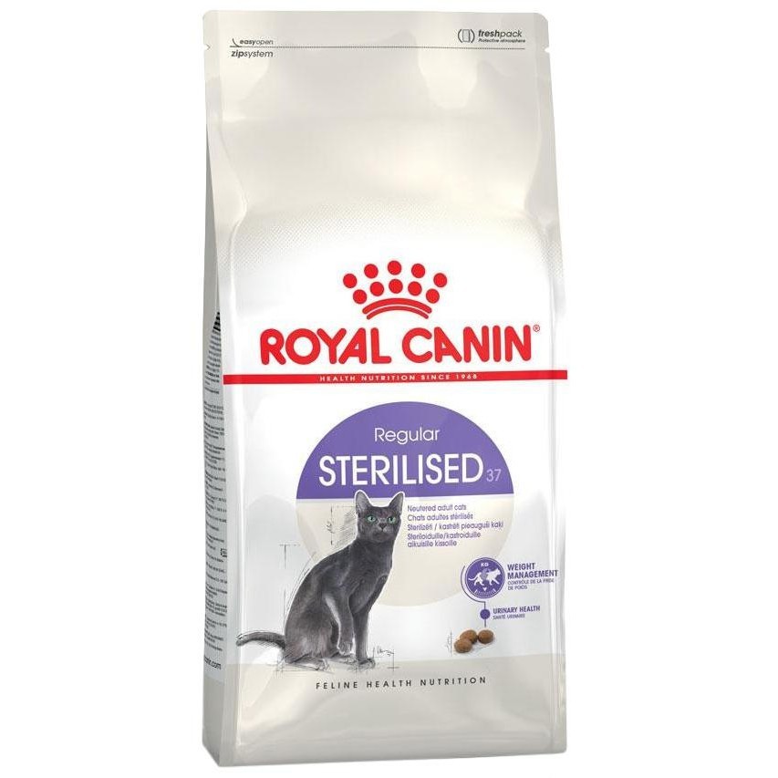 

Сухой корм Royal Canin Sterilised 37 для взрослых стерилизованных кошек 4 кг