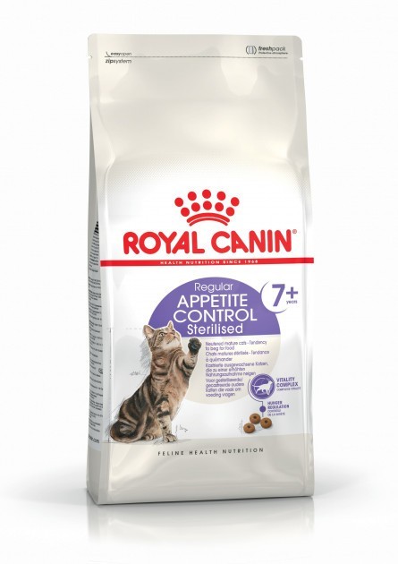 

Сухой корм Royal Canin Sterilised Appetite Control 7+ для контроля аппетита стерилизованных котов старше 7 лет 1.5 кг