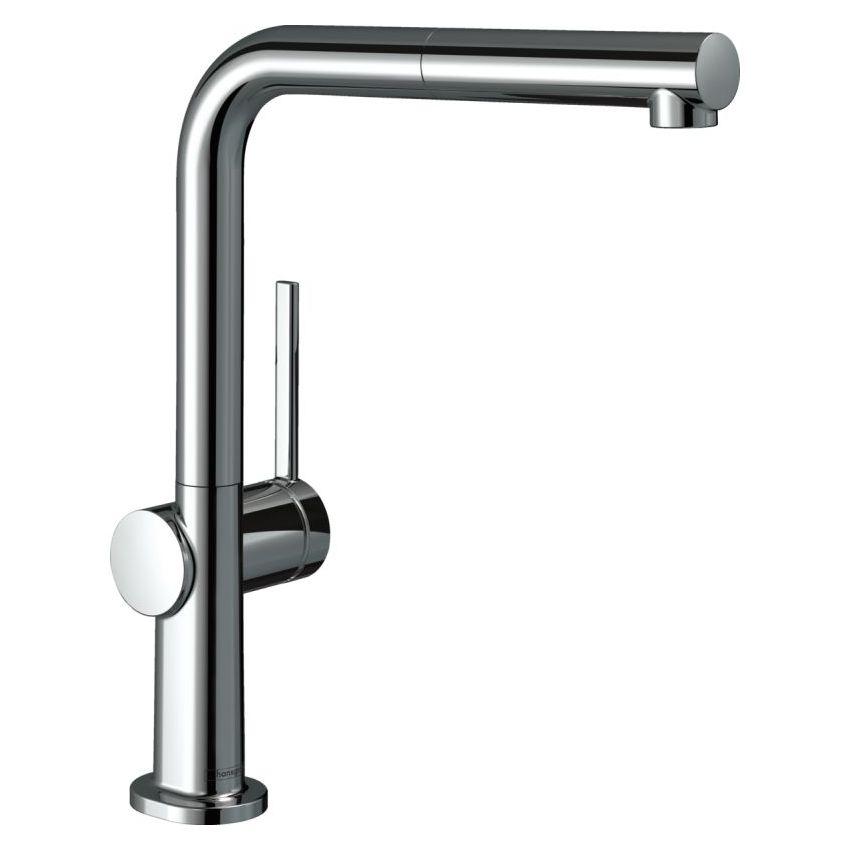 

Смеситель для кухни Hansgrohe TALIS M54 однорычажный, 270, с вытяжным изливом, 1jet, sBox, хром