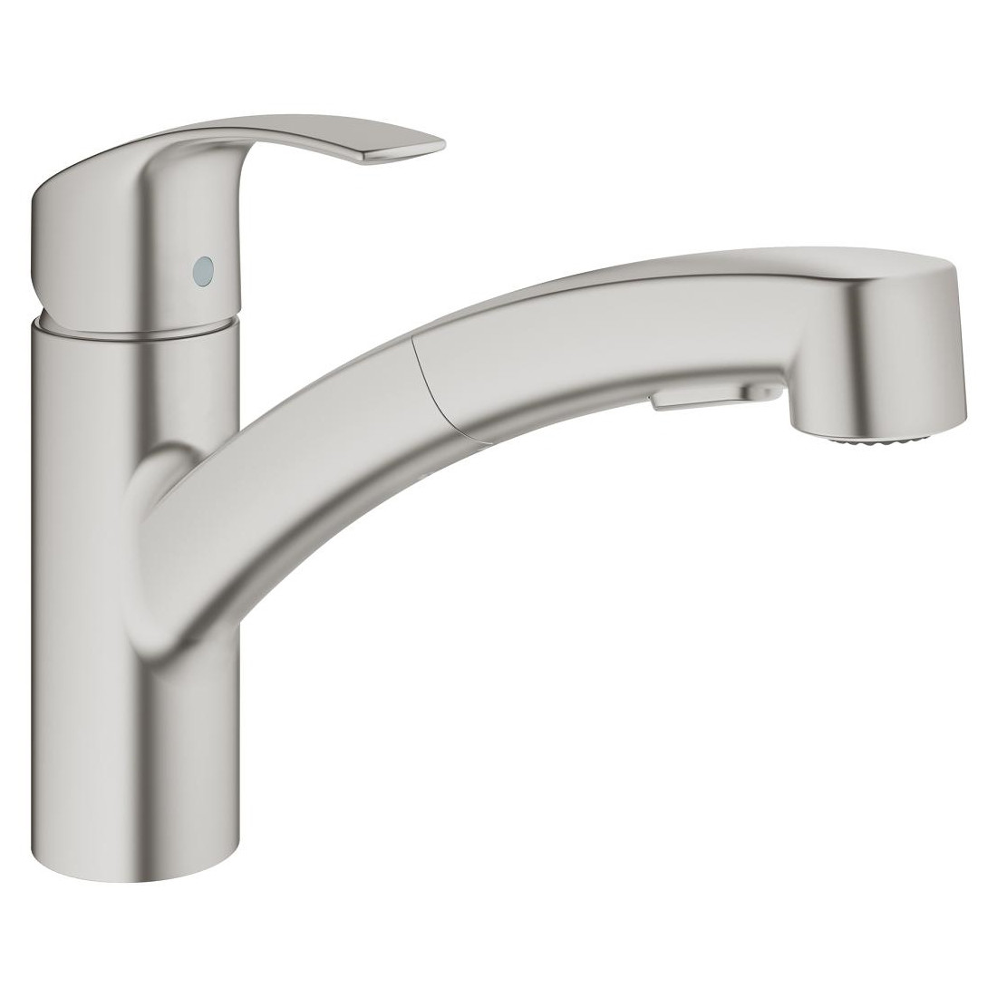 

Смеситель для кухни Grohe EUROSMART однорычажный, с выдвижной лейкой