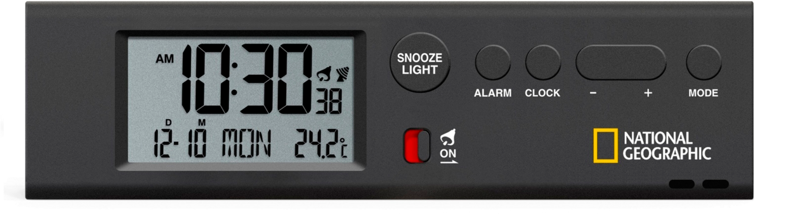 

Настольные часы National Geographic Thermometer Flashlight Black