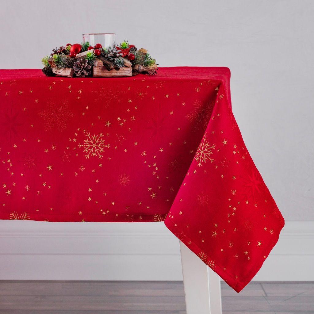 

Скатерть на стол Home&You Frosti star 150 х 220 см