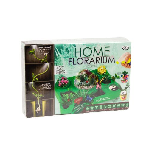 

Набор для выращивания растений "Home Florarium" (рус) HFL-01-01 (15-51960)