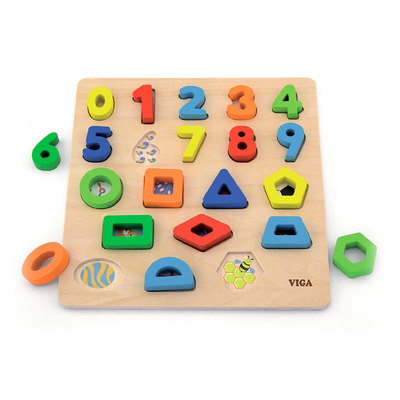 

Сортер Viga Toys Цифры и формы (50119) (10-553312)