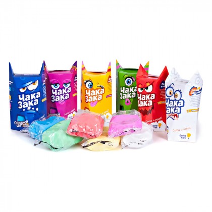 

Легкий пластилин Genio Kids Чака-Зака (в ассорт) (17-6280267)