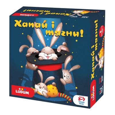 

Настольная игра Ludum Хватай и тащи на украинском (LG2047-51) (10-556187)