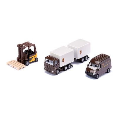 

Игровой набор Siku Служба логистики UPS (6324) (10-558740)