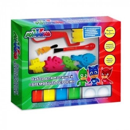 

Набор для малышей с красками PJ Masks Малюємо з героями (укр.) (17-6080932)
