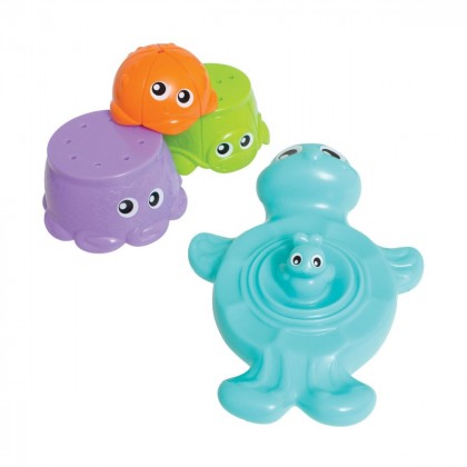 

Игровой набор для ванной Playgro Черепашка с друзьями (17-6745038)