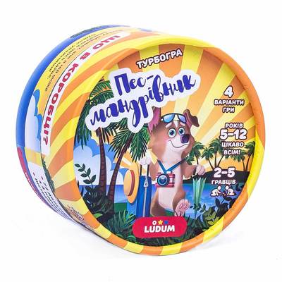 

Настольная игра Ludum Пес-путешественник на украинском (LG2045-54) (10-556183)