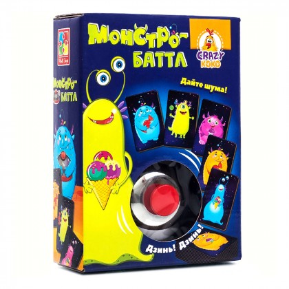 

Настольная игра Vladi Toys Монстро-Баттл (рус) (17-6280636)