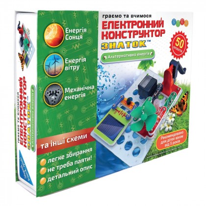

Конструктор ЗНАТОК Альтернативная энергия (укр) (17-6078643)
