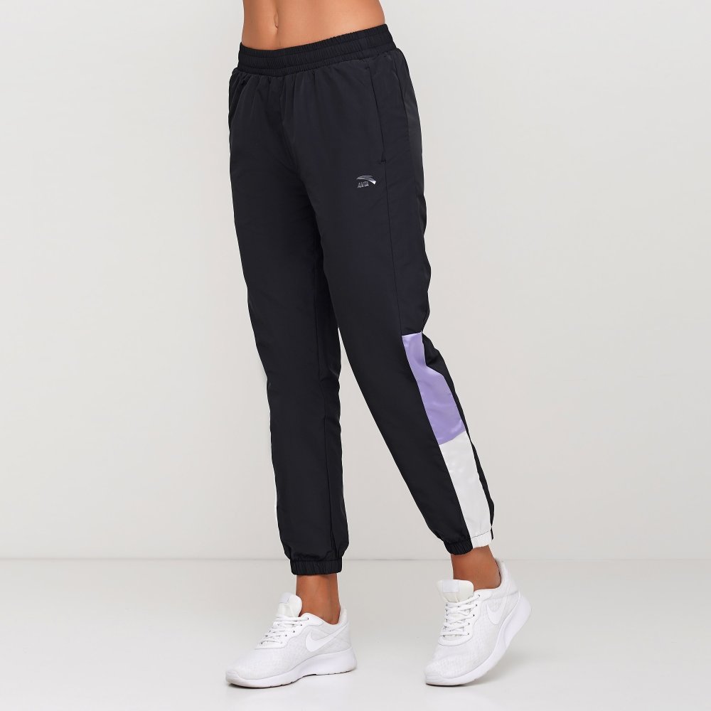 

Женские спортивные штаны Anta Woven Track Pants Черный 40 (ant862038515-2)