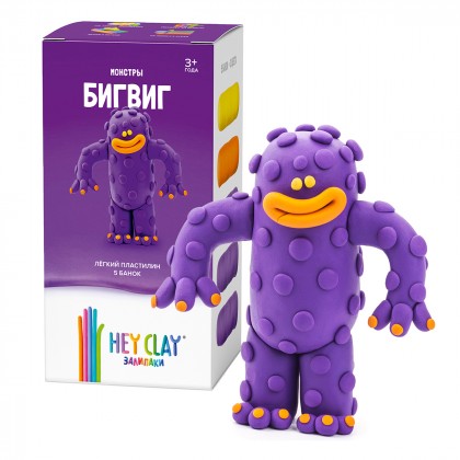 

Набор интерактивного пластилина Hey Clay Бигвиг (17-6282659)