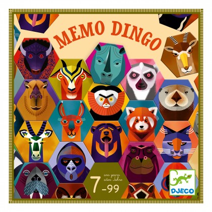 

Настольная игра Djeco Мемо Динго (17-6282871)