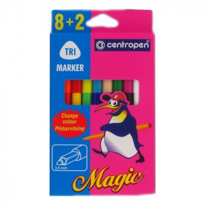 

Набор фломастеров Centropen Magic, 10 шт. (17-6699405)