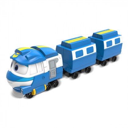 

Игровой набор Robot Trains Паровозик с двумя вагонами Кей (17-6086443)