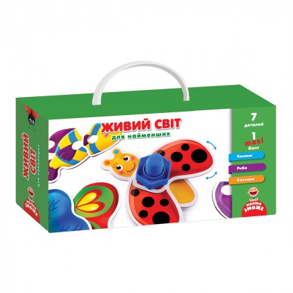 

Игра с болтами Vladi Toys Живой мир (укр) (17-6280652)