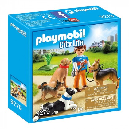 

Игровой набор Playmobil Дрессировщик собак (17-6335857)