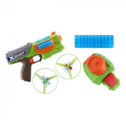 

Бластер Zuru X-Shot Огонь по летающим жукам (17-6082542)