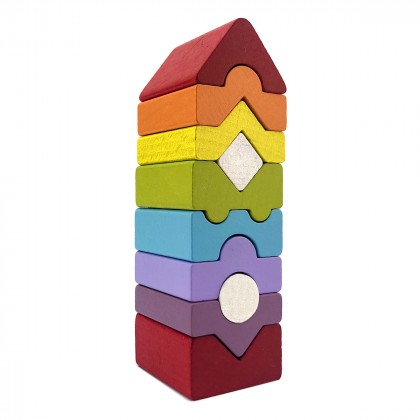 

Деревянная пирамидка Cubika 10 эл (17-6087409)