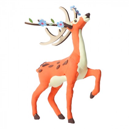 

Набор с пластилином Конструктор Robotime Deer (17-6281907)