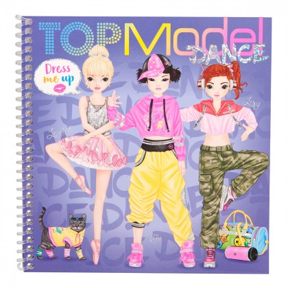 

Альбом с наклейками TOP Model Наряди меня Танцы (17-6282562)