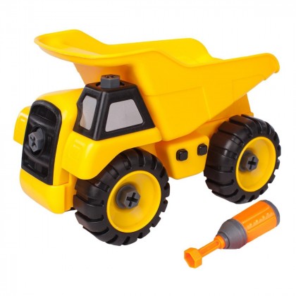

Самосвал Kaile Toys разборная модель с отверткой (17-6082138)