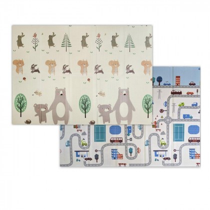 

Коврик двусторонний Mat4Baby Животные 200х150х0.6 см (17-8999942)