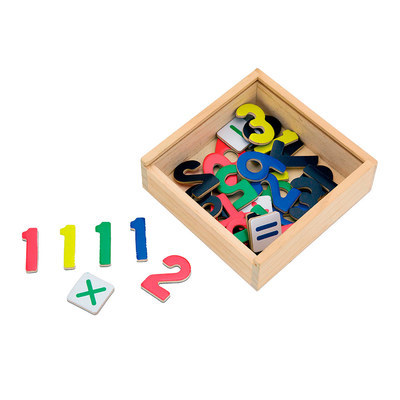 

Обучающий набор Viga Toys Магнитные цифры и знаки 37 элементов (50325) (10-553363)