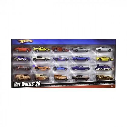 

Базовые наборы машинок Hot Wheels из 20 шт (в ассорт.) (17-6006036)