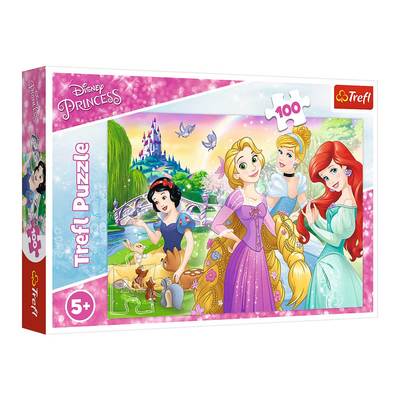 

Пазл Trefl Disney princess Мечта быть принцессой 100 элементов (16393) (10-557449)