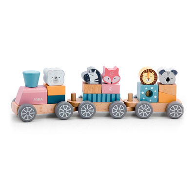 

Игровой набор Viga Toys PolarB Поезд с животными (44015) (10-553288)