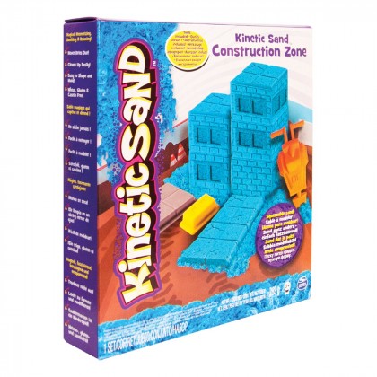

Кинетический песок KINETIC SAND CONSTRUCTION ZONE (цвет голубой) (17-6420646)