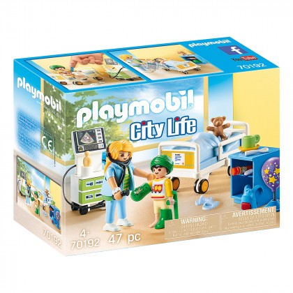 

Конструктор Playmobil Кабинет педиатра (17-6336524)