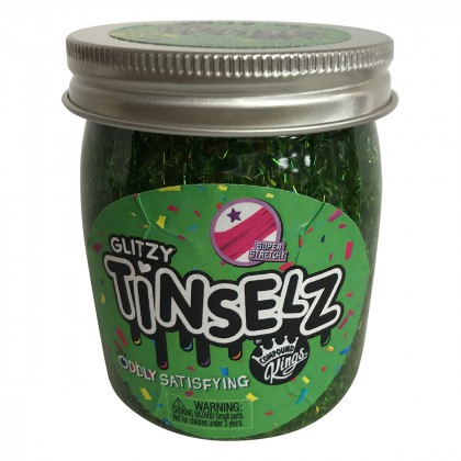 

Лизун Compound Kings Glitzy Tinselz Зеленое яблоко 210 г (17-6282344)