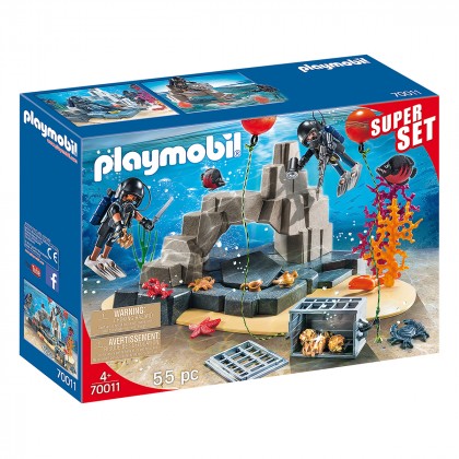 

Игровой набор Playmobil Super Set Тактические водолазы (17-6336463)