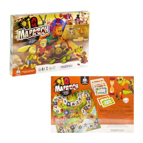 

Настольная игра "IQ-Марафон" (укр) G-IQM-01-01U (15-108537)