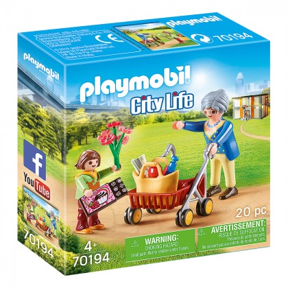 

Игровой набор Playmobil Бабушка с внуком (17-6336526)