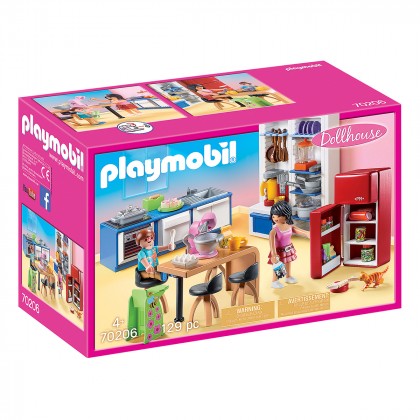 

Конструктор Playmobil Семейная кухня (17-6336536)