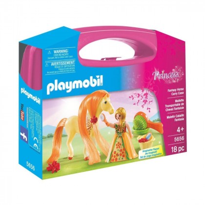 

Игровой набор Playmobil Фентезийная лошадка, кейс, 18 эл. (17-6079765)