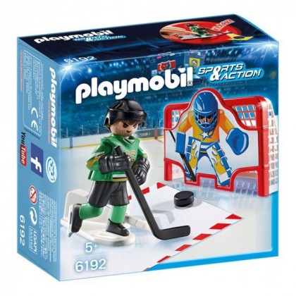 

Мини набор Playmobil Хоккейный тренажер для забивания голов (17-6008998)