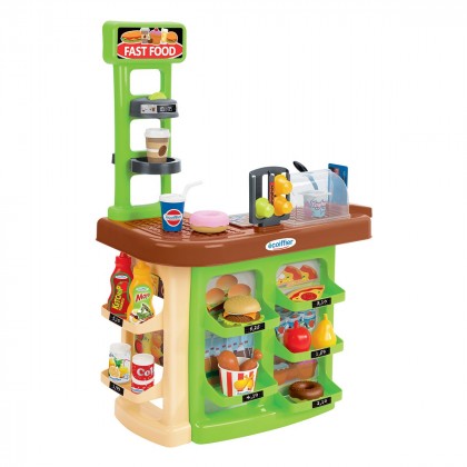 

Продуктовый супермаркет Ecoiffier Bubble Cook Фаст фуд (17-6085688)