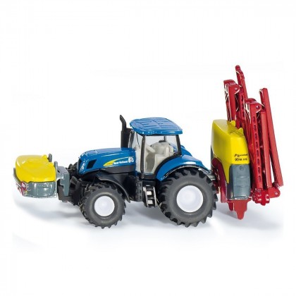 

Игровой набор Siku Трактор New Holland с опрыскивателем, 1:87 (17-6004901)